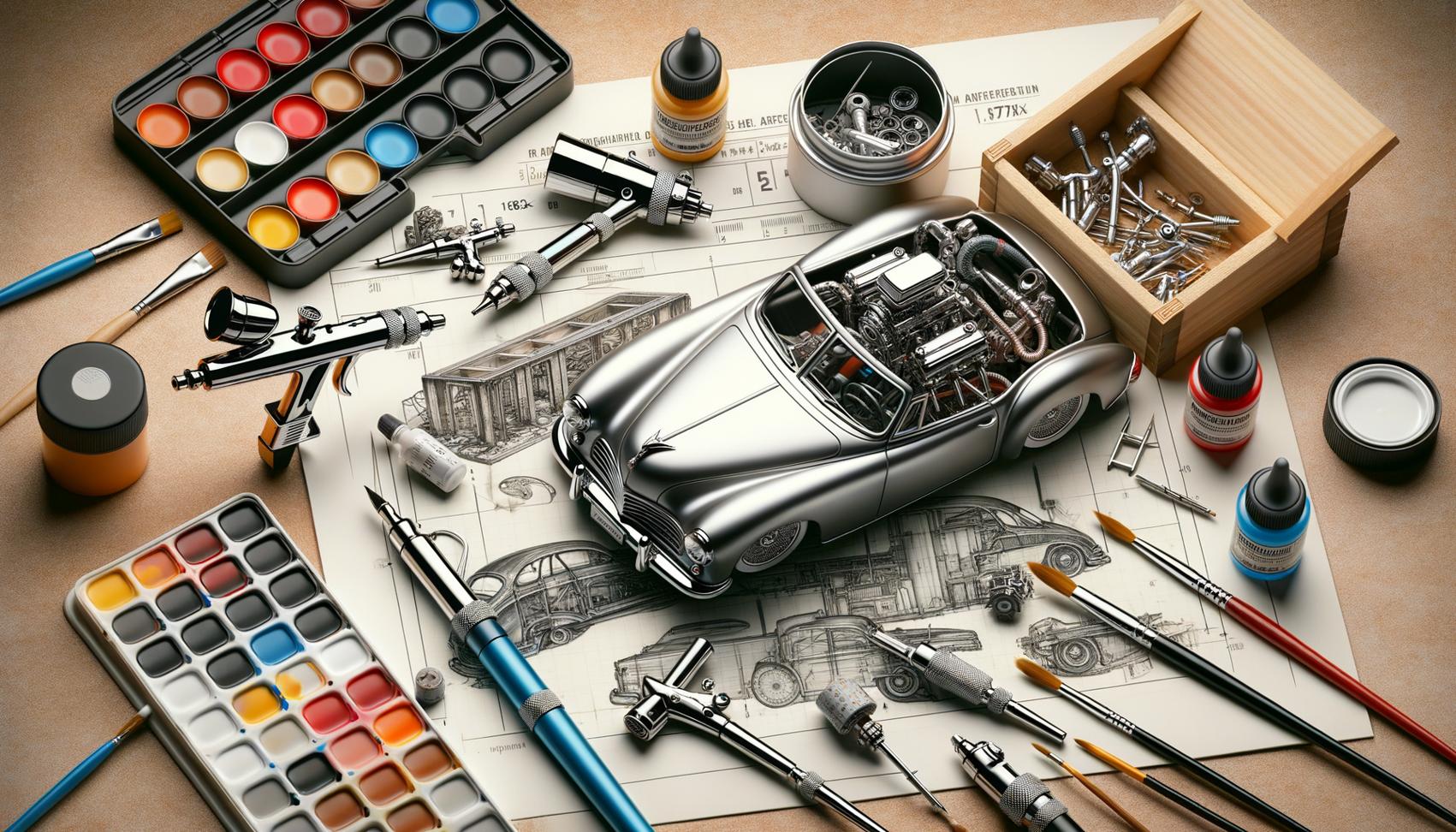welke airbrush voor modelbouw