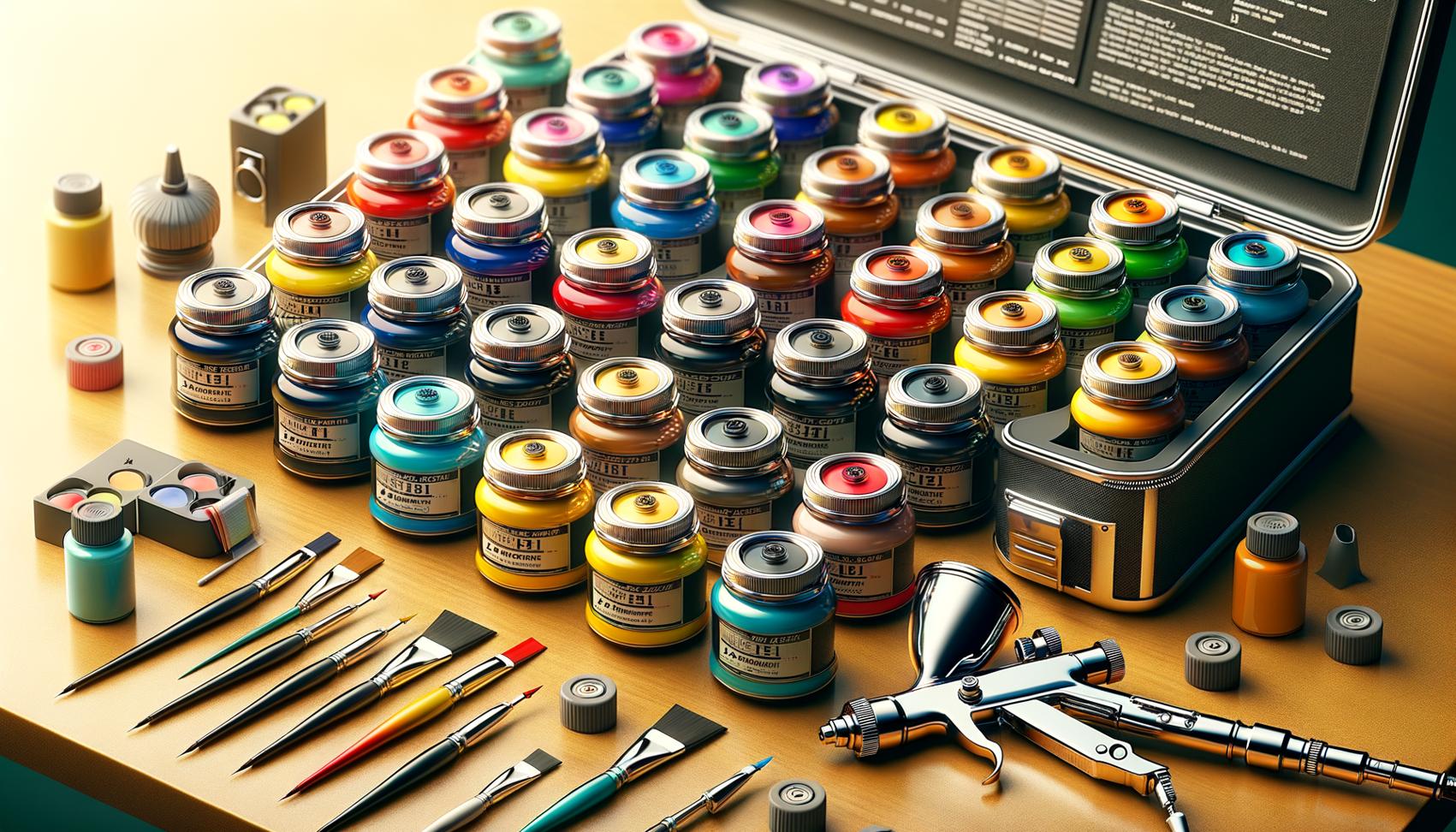 welke verf voor airbrush
